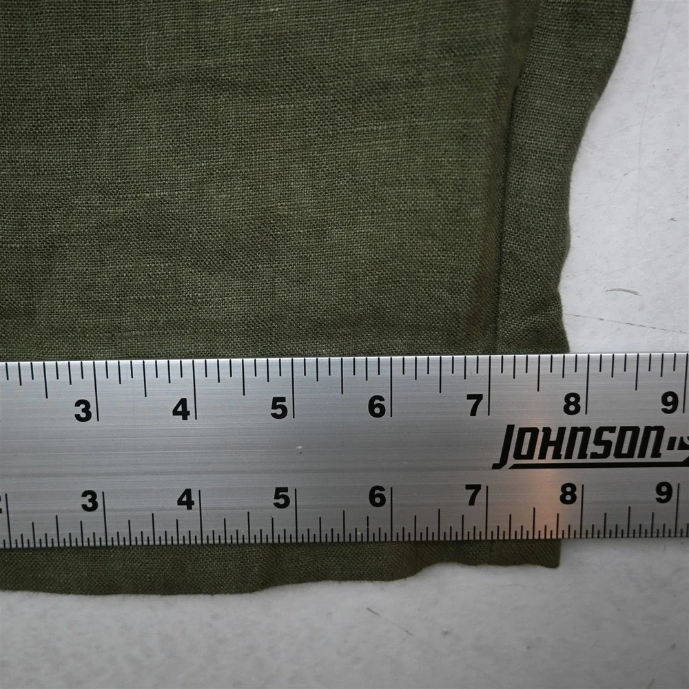 Banana Republic Mx32 Green 100% Linen 816804 Castello Linen Drawstring Pants